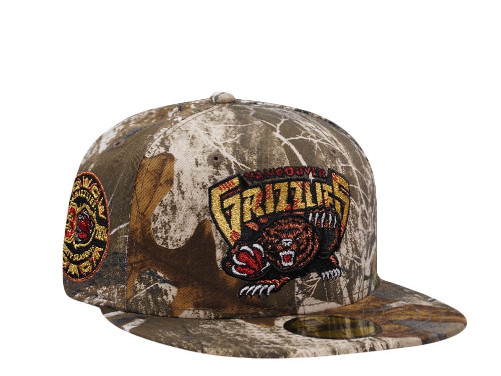 New Era Memphis Grizzlies 30 Seasons Real Tree Metallic Prime Edition 59Fifty Fitted Casquette