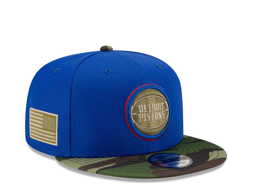 New Era Detroit Pistons NBA All Star Game 2021 Camo Edition 9Fifty Snapback Casquette