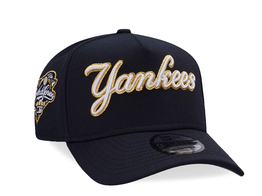 New Era New York Yankees World Series 2000 Navy Prime Edition 9Forty A Frame Snapback Casquette