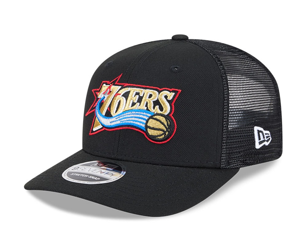 New Era Philadelphia 76ers HWC Edition 9Seventy Trucker Snapback Casquette