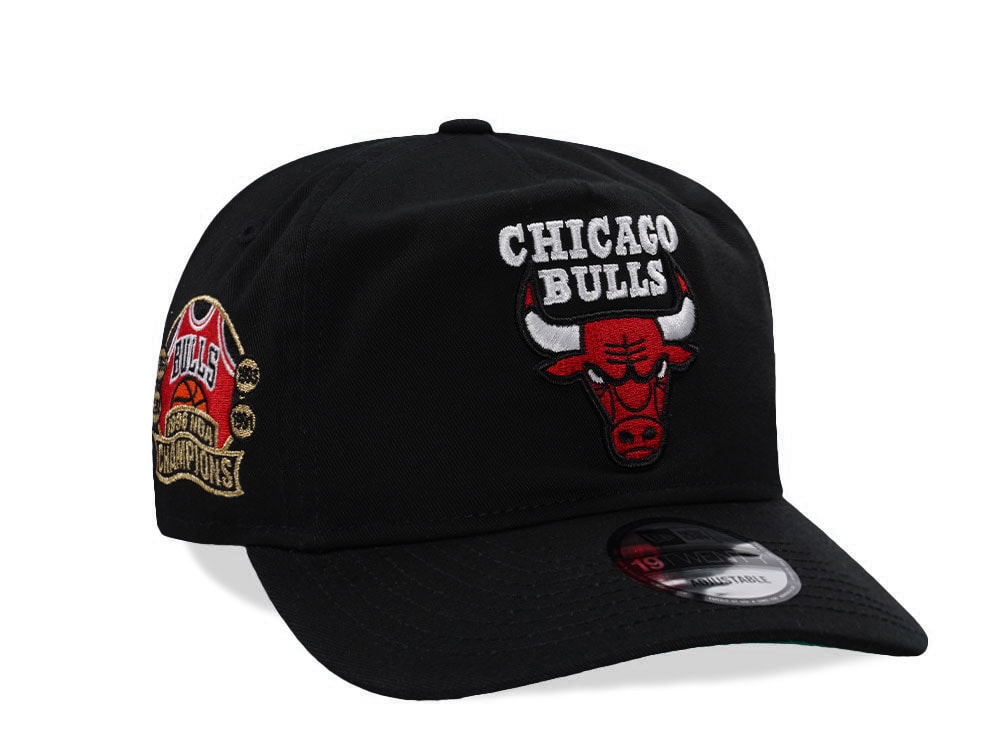 New Era Chicago Bulls NBA Champions 1996 Black Prime Edition 19Twenty Snapback Casquette