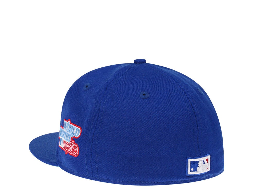 New Era Milwaukee Brewers World Series 1982 Royal Blue Edition 59Fifty Fitted Casquette