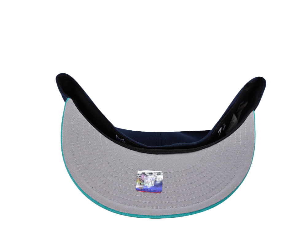 New Era Miami Dolphins 40th Anniversary Navy Two Tone Edition 59Fifty Fitted Casquette