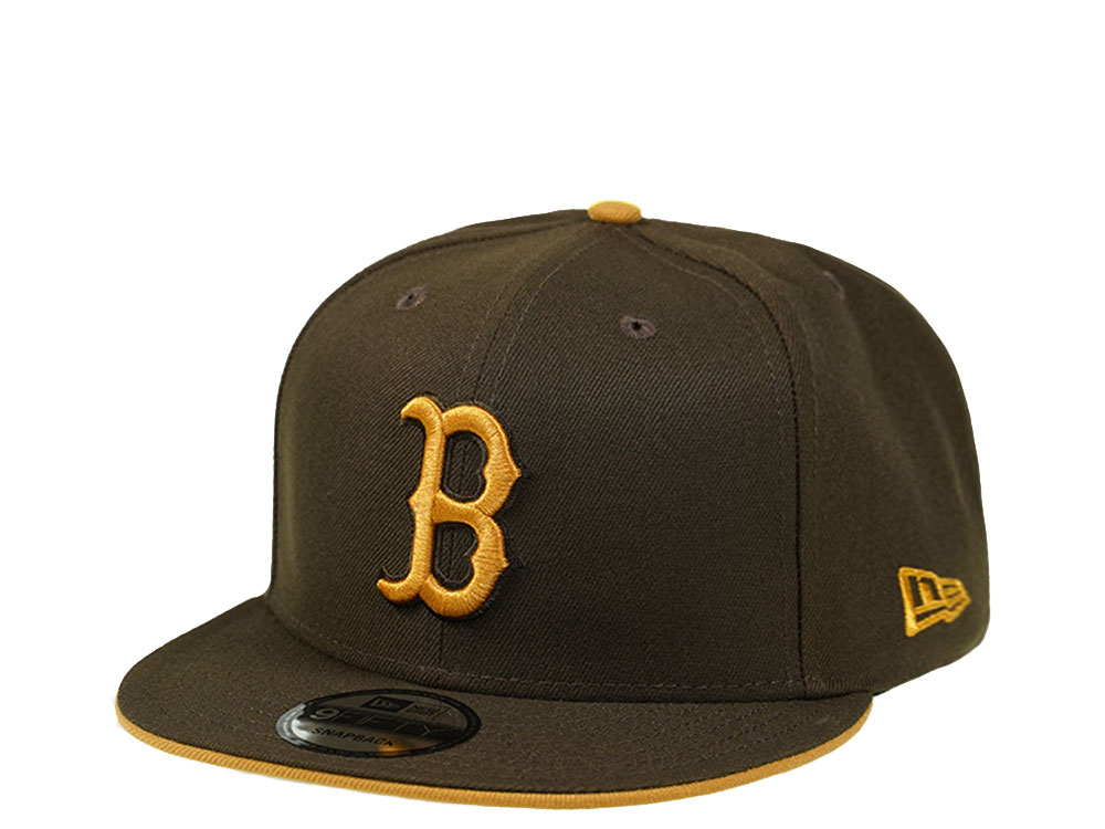 New Era Boston Red Sox Walnut Edition 9Fifty Snapback Casquette