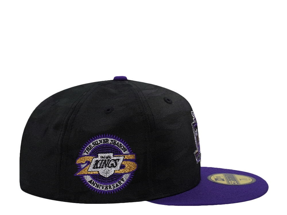 New Era Los Angeles Kings 25th Anniversary Black Two Tone Edition 59Fifty Fitted Casquette
