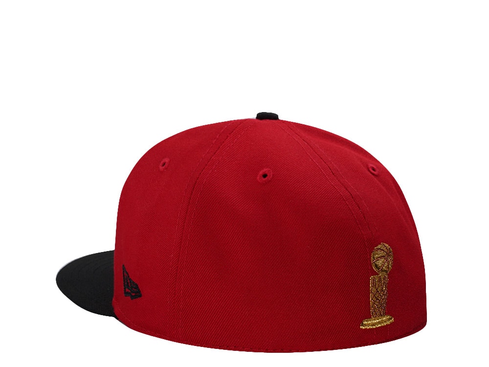 New Era Chicago Bulls NBA On NBC Scarlet Two Tone Edition 59Fifty Fitted Casquette