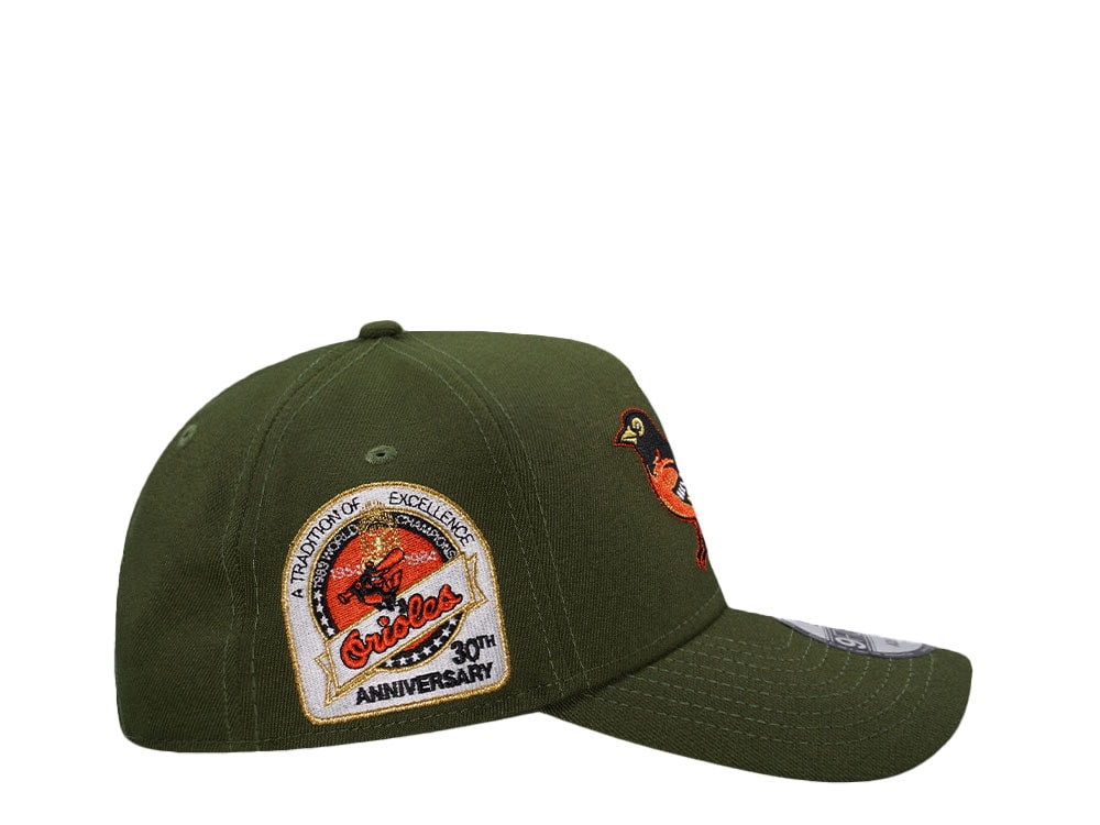 New Era Baltimore Orioles 30th Anniversary Rifle Prime Edition 9Forty A Frame Snapback Casquette