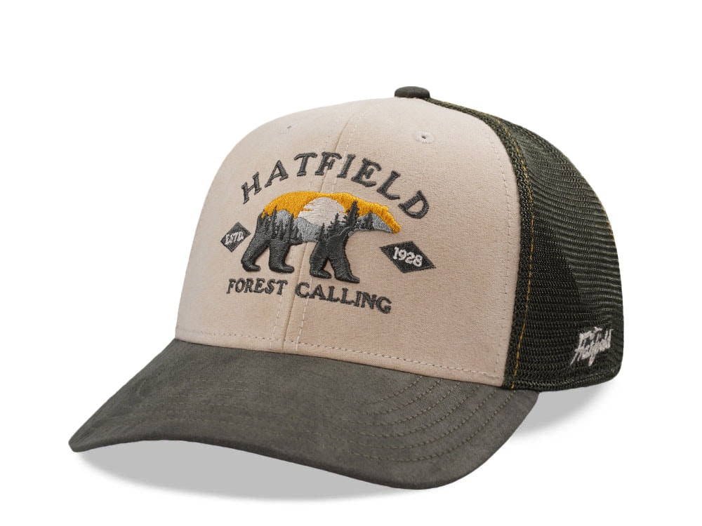 Hatfield Forest Calling Beige Trucker Snapback Casquette