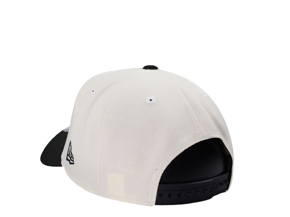 New Era Toronto Blue Jays Chrome Black Two Tone Edition 9Forty A Frame Snapback Casquette
