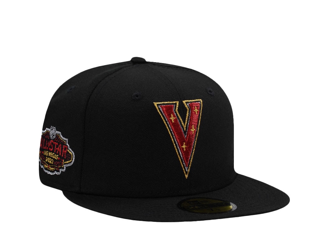 New Era Vegas Golden Knights All Star Game 2022 Black Prime Edition 59Fifty Fitted Casquette