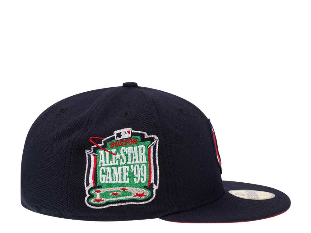 New Era Boston Red Sox All Star Game 1999 Navy Red Prime Edition 59Fifty Fitted Casquette