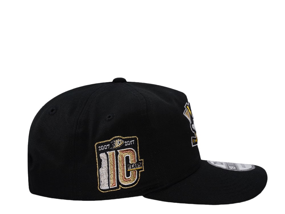 New Era Anaheim Ducks 10th Anniversary Black Prime Edition 19Twenty Snapback Casquette
