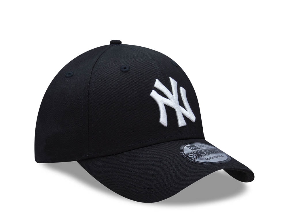 New Era New York Yankees League Basic Black 9forty Snapback Casquette