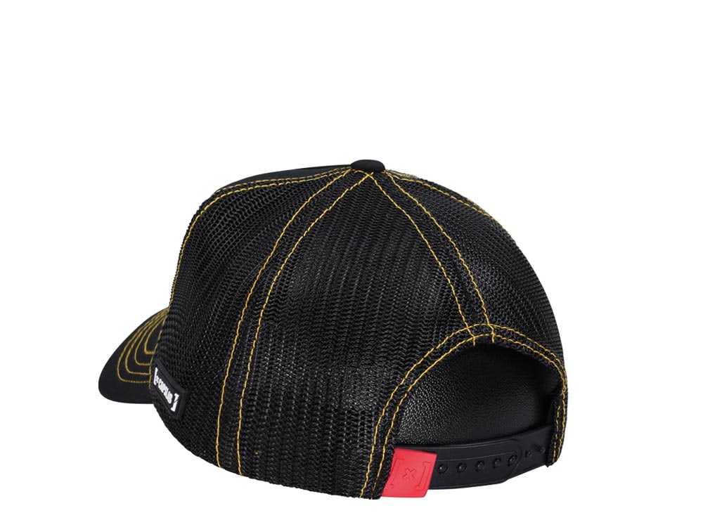 Capslab Looney Tunes Daffy Black Trucker Snapback Casquette