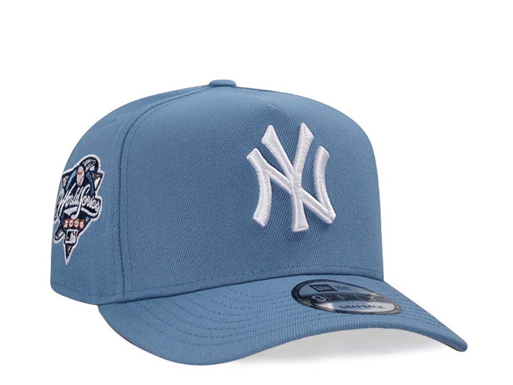 New Era New York Yankees World Series 2000 Indigo Edition 9Fifty A Frame Snapback Casquette