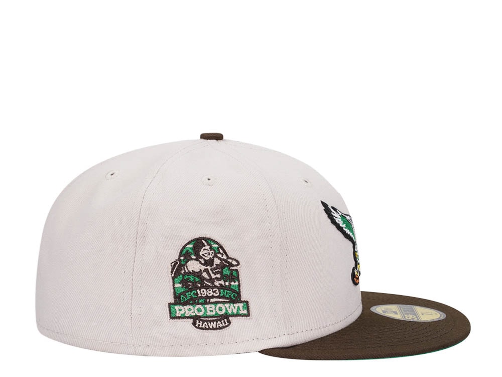 New Era Philadelphia Eagles Pro Bowl Hawaii 1983 Two Tone Edition 59Fifty Fitted Casquette