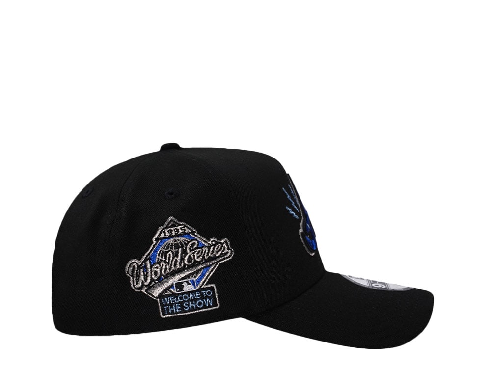 New Era Atlanta Braves World Series 1995 Black Prime Edition 9Forty A Frame Snapback Casquette