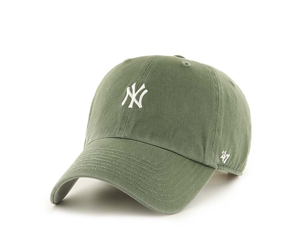 47Brand New York Yankees Moss Base Runner Clean up Strapback Casquette