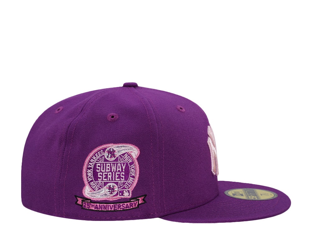 New Era New York Yankees Subway Series 2000 Grape Prime Edition 59Fifty Fitted Casquette