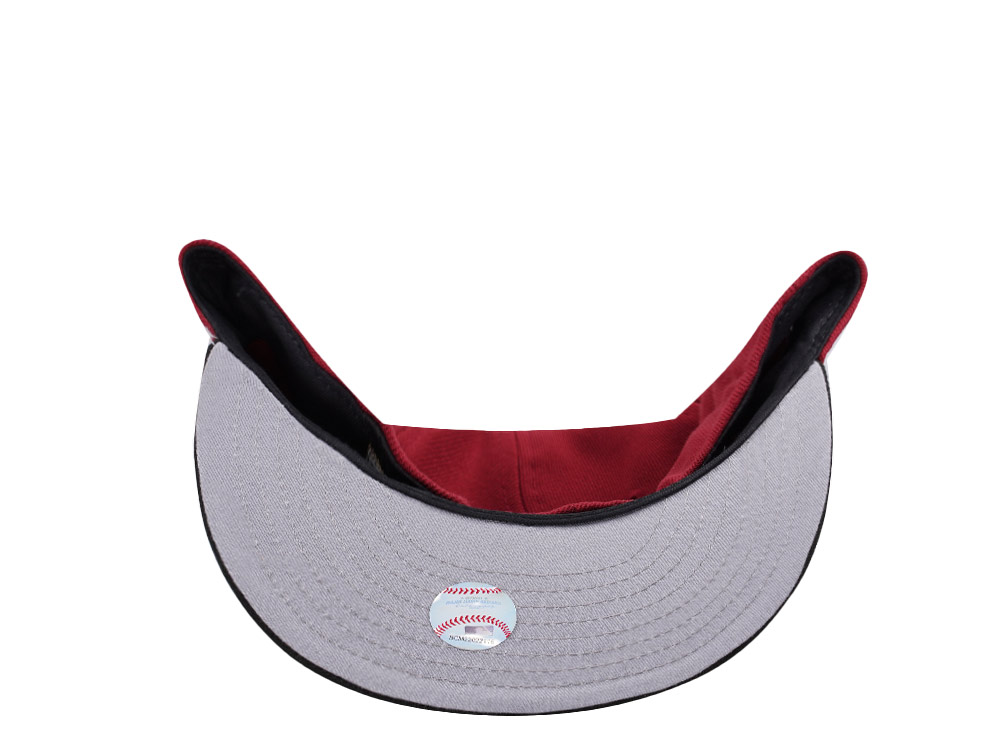 New Era New York Yankees World Series 1999 Lucky Cat Brick Red Two Tone Edition 59Fifty Fitted Casquette