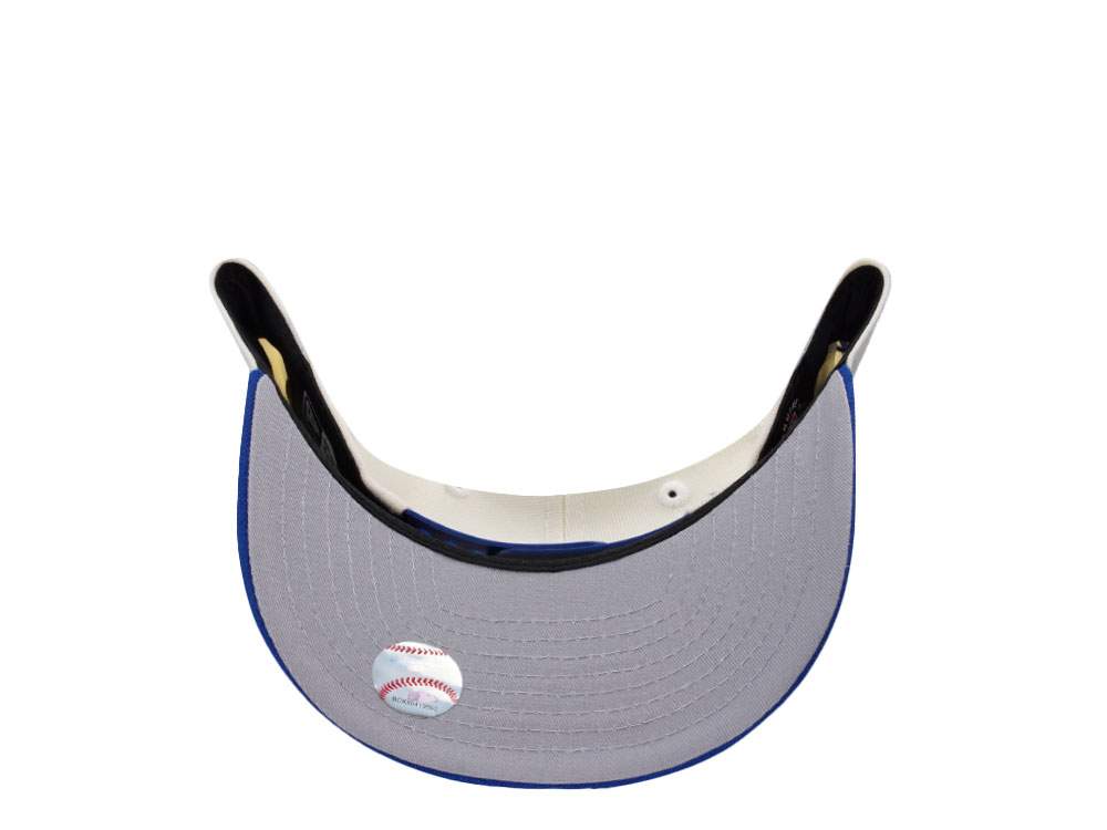 New Era Los Angeles Dodgers Bleed Blue Chrome Two Tone Edition 9Fifty A Frame Snapback Casquette