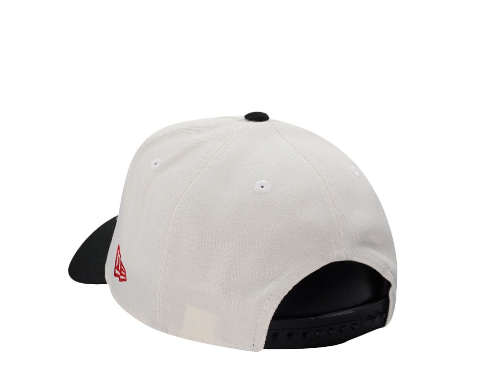New Era Manchester United Fc Chrome Two Tone Edition 9Forty A Frame Snapback Casquette
