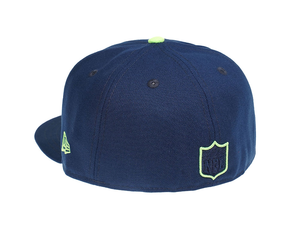 New Era Seattle Seahawks All Navy Edition 59Fifty Fitted Casquette
