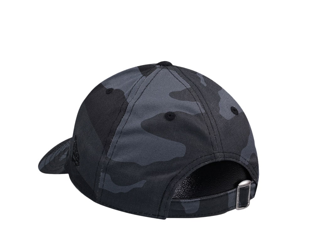 New Era New York Yankees League Essential Gray Camo Kids 9Forty Strapback Casquette