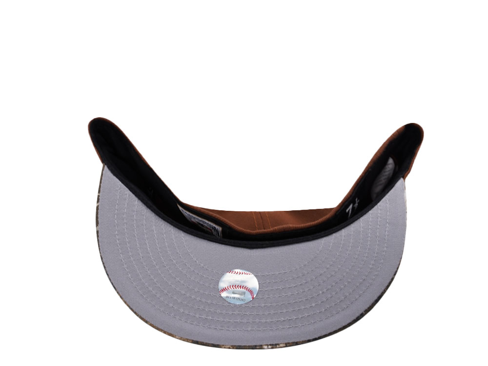 New Era Arizona Diamondbacks Inaugural Season 1998 Metallic Gold Two Tone Edition 59Fifty Fitted Casquette