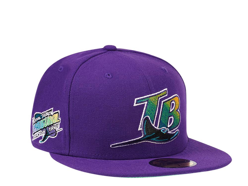 New Era Tampa Bay Rays Inaugural Season 1998 Color Flash Edition 59Fifty Fitted Casquette