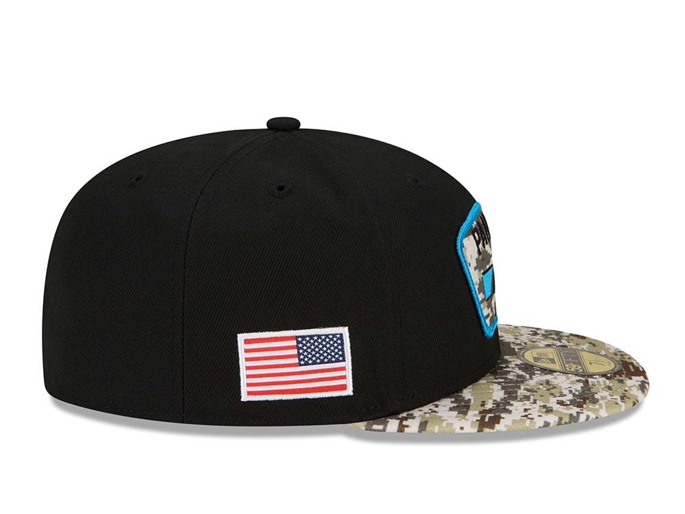 New Era Carolina Panthers Salute to Service 21 59Fifty Fitted Casquette