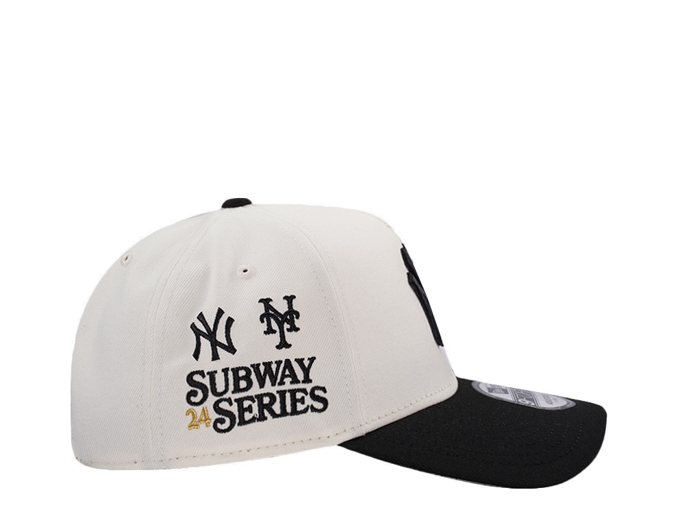 New Era New York Yankees Subway Series Chrome Two Tone Edition 9Forty A Frame Snapback Casquette