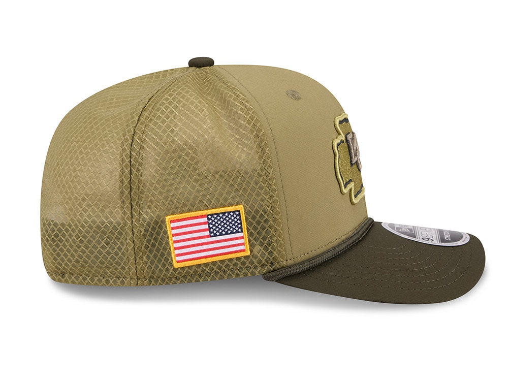 New Era Kansas City Chiefs Salute To Service 2025 9Seventy Snapback Casquette