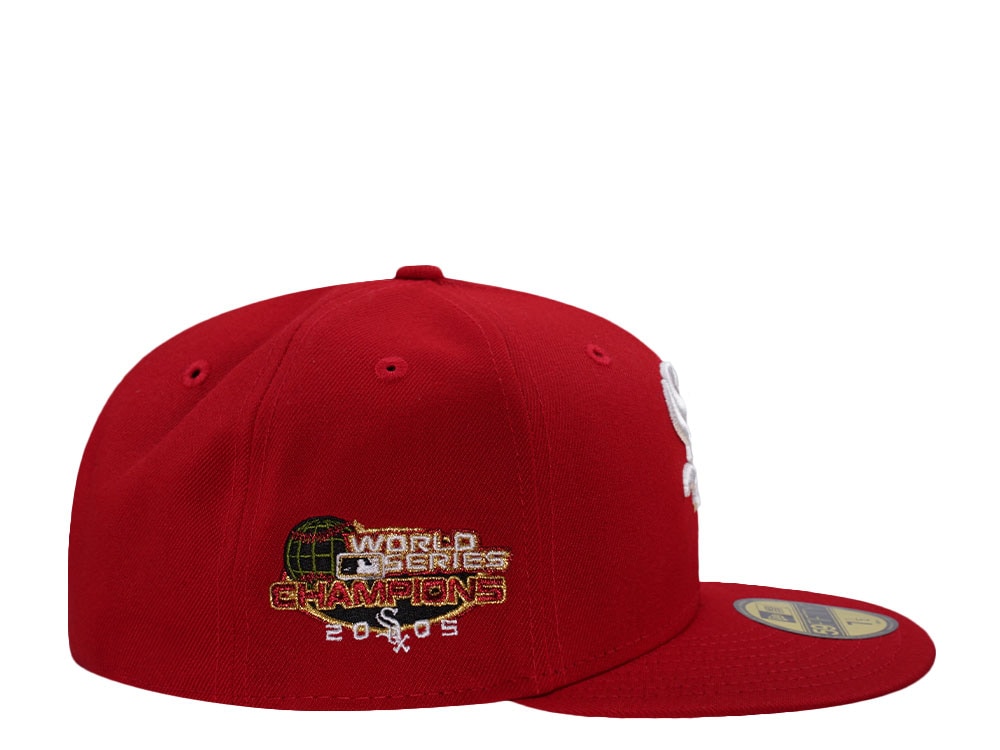 New Era Chicago White Sox World Series 2005 Red Prime Edition 59Fifty Fitted Casquette