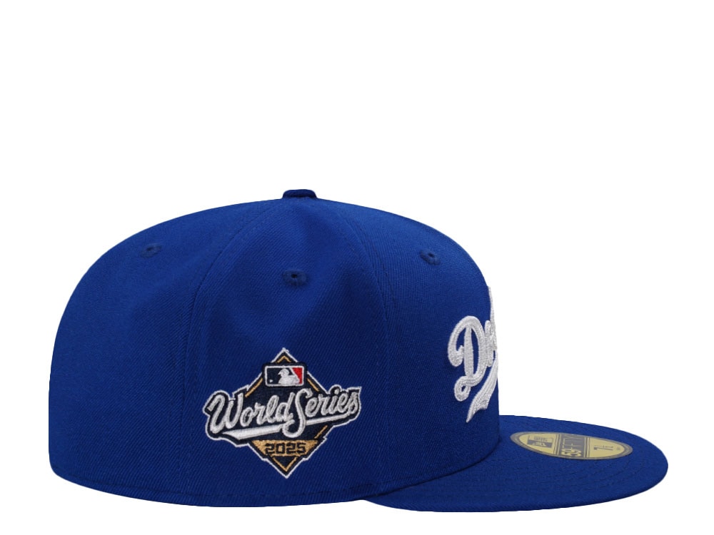 New Era Los Angeles Dodgers World Series 2025 Royal Blue Prime Edition 59Fifty Fitted Casquette