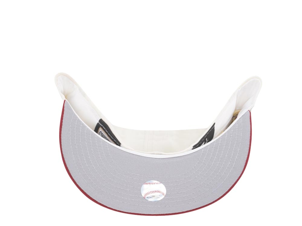 New Era Arizona Diamondbacks Inaugural Season 1998 Chrome Gold Two Tone Edition 59Fifty Fitted Casquette