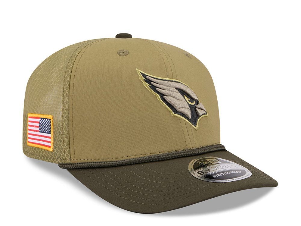 New Era Arizona Cardinals Salute To Service 2025 9Seventy Snapback Casquette