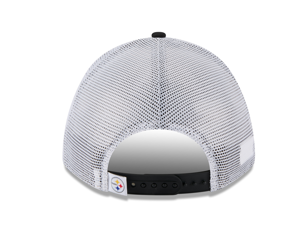 New Era Pittsburgh Steelers Official Team Color Edition 9Forty M Crown A Frame Trucker Snapback Casquette