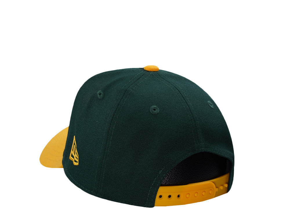 New Era Oakland Athletics 50th Anniversary Kanji Dark Green Two Tone Edition 9Forty A Frame Snapback Casquette