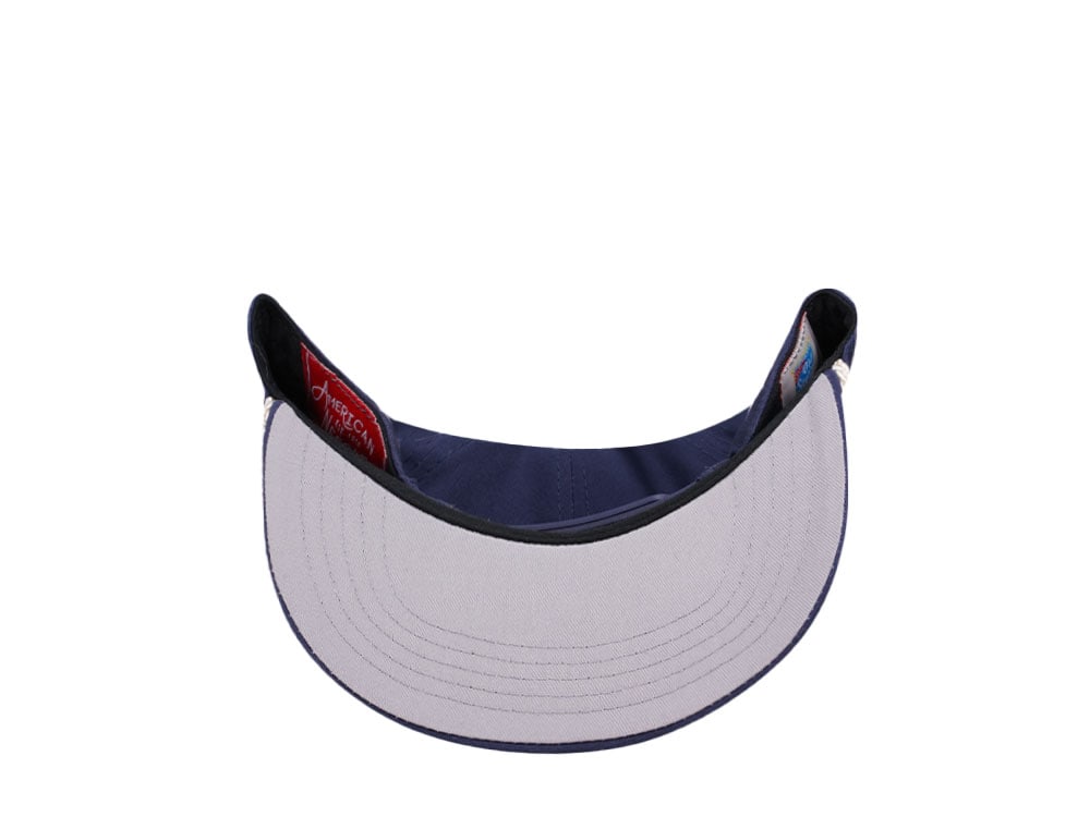 American Needle Old Style Canvas Cappy Navy Casual Snapback Casquette