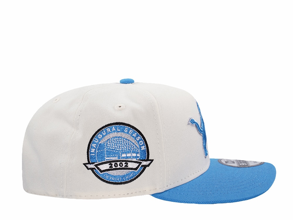New Era Detroit Lions Inaugural Season Chrome Two Tone Edition 9Fifty A Frame Snapback Casquette