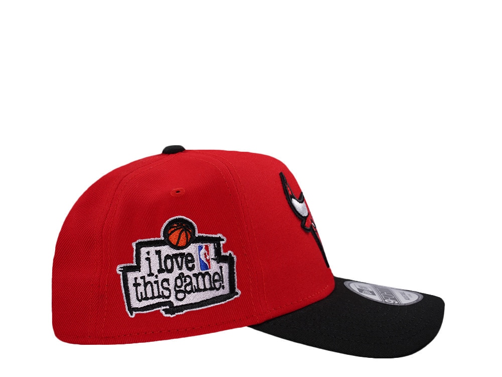 New Era Chicago Bulls Love this Game Red Two Tone Edition 9Forty A Frame Snapback Casquette