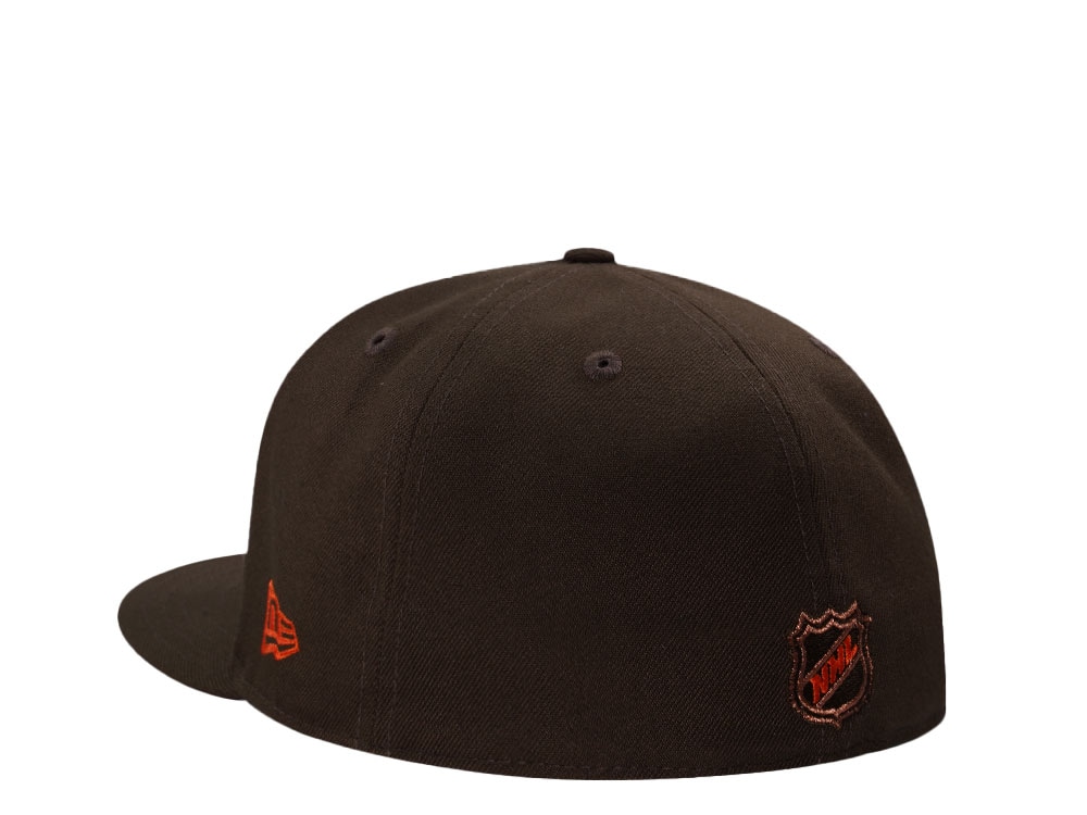 New Era Edmonton Oilers Inaugural Season 1979 Walnut Prime Edition 59Fifty Fitted Casquette