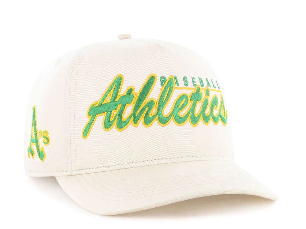 47 Brand Oakland Athletics Cooperstown Brushmark Natural Hitch Snapback Casquette