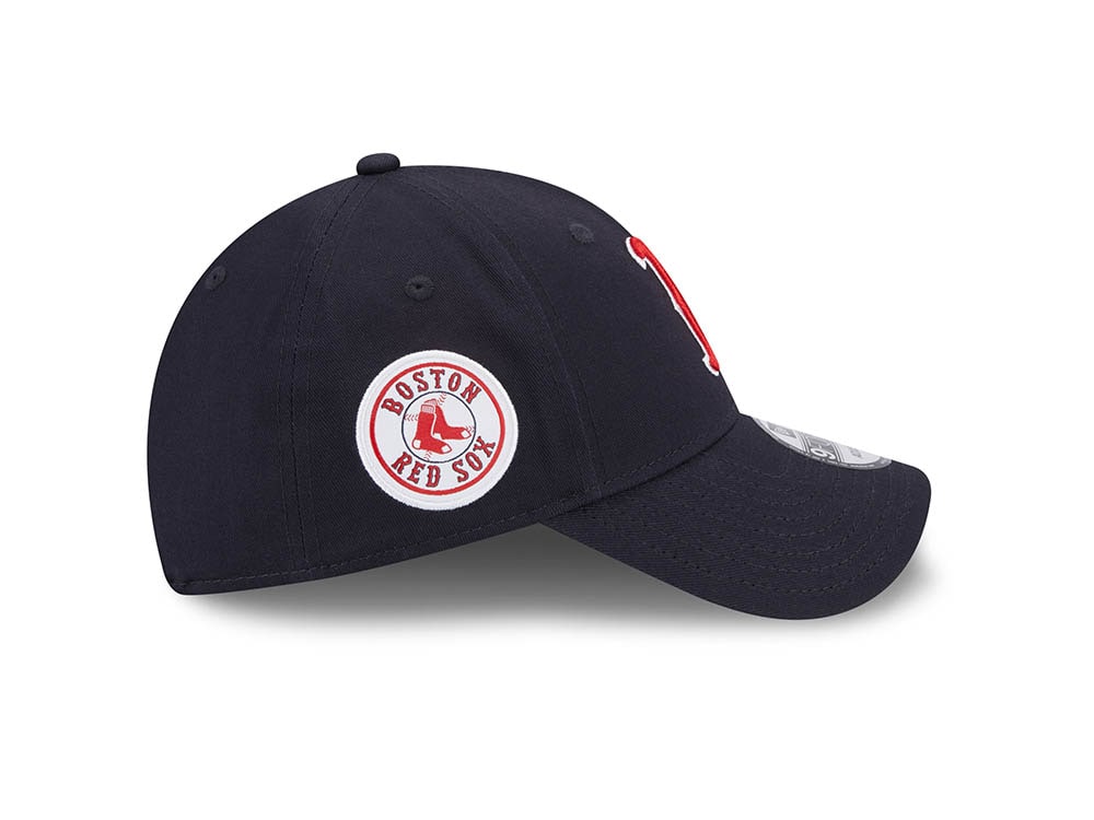 New Era Boston Red Sox Navy Throwback 9Forty Strapback Casquette