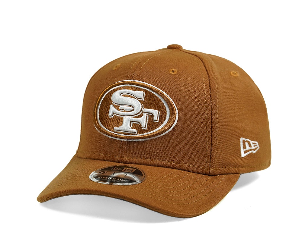 New Era San Francisco 49ers Toasted Peanut Edition 9Fifty Stretch Snapback Casquette