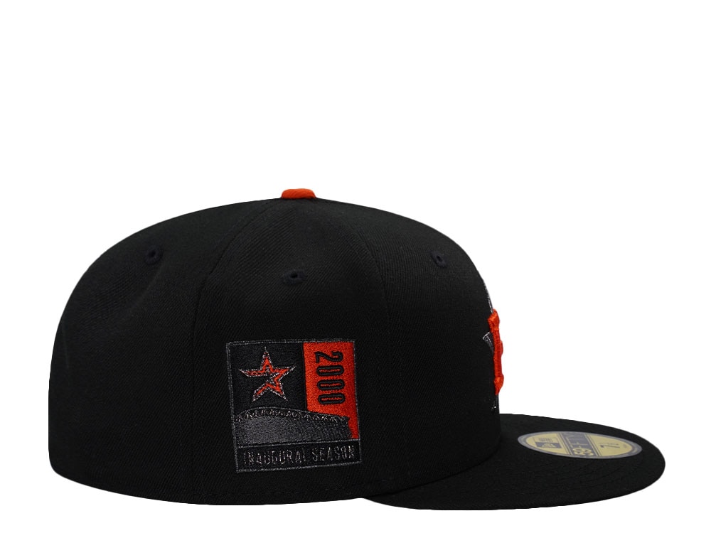 New Era Houston Astros Inaugural Season 2000 Black Rose Prime Edition 59Fifty Fitted Casquette