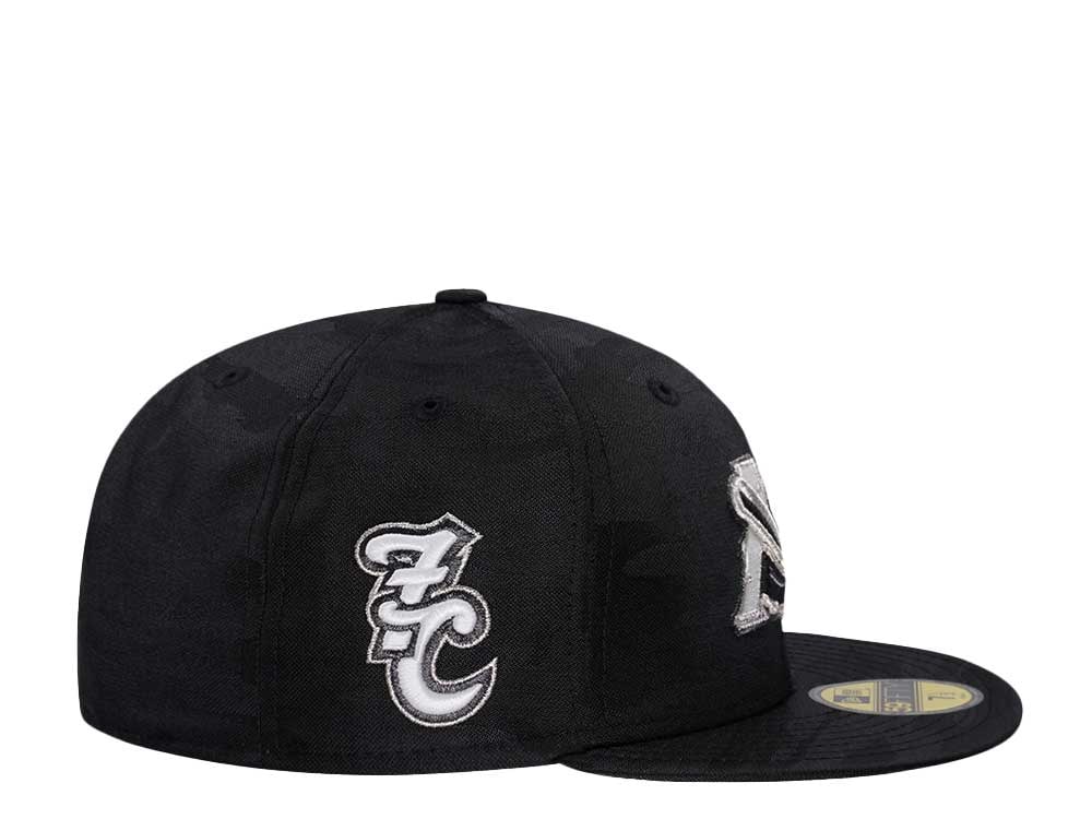 New Era New Hampshire Fisher Cats Midnight Camo Glow Edition 59Fifty Fitted Casquette