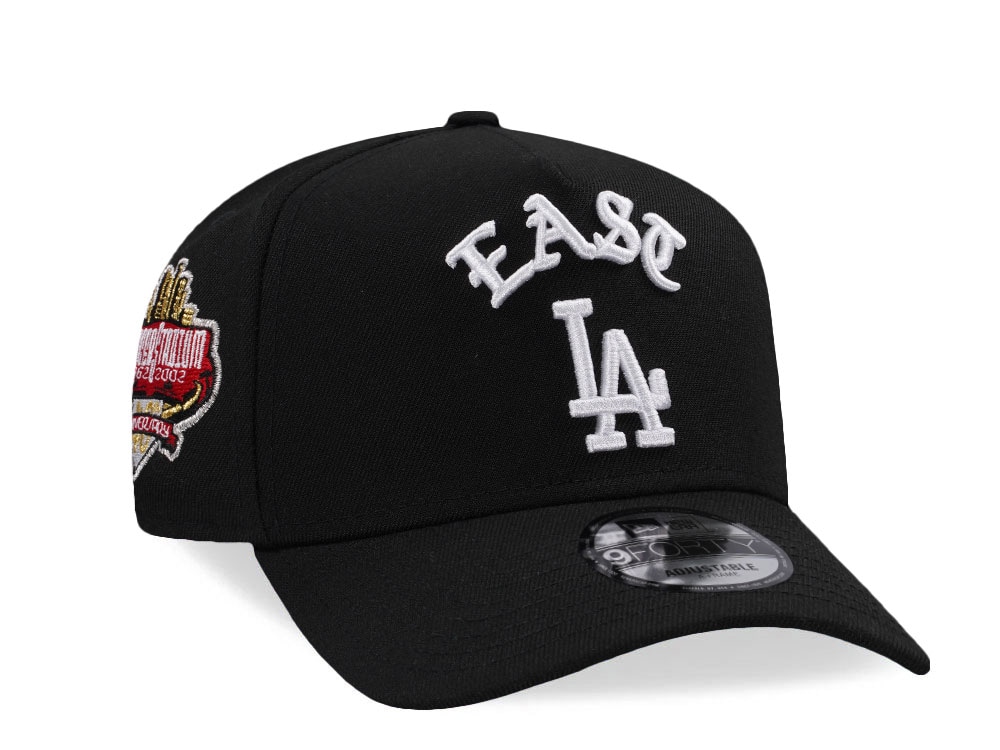 New Era Los Angeles Dodgers 40th Anniversary Black Prime Edition 9Forty A Frame Snapback Casquette
