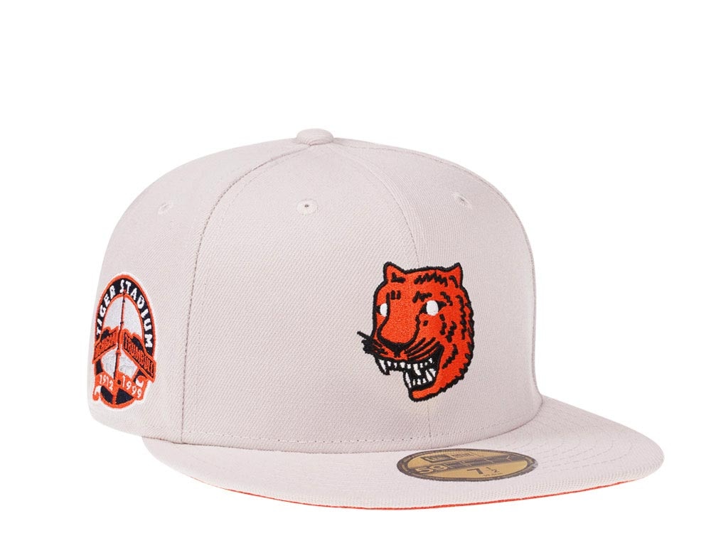 New Era Detroit Tigers Stadium Patch Cream Prime Edition 59Fifty Fitted Casquette